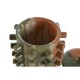 Китайска ваза Home ESPRIT Каменинов Модерен 16 x 16 x 19 cm Китайска ваза Home ESPRIT Каменинов Модерен 16 x 16 x 19 cm