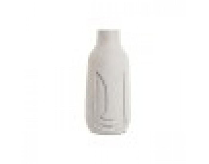 Ваза Home ESPRIT Бял Дърво манго Модерен Лице 15 x 15 x 30 cm