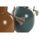 Ваза DKD Home Decor Метал Оранжев Зелен Горчица (14.5 x 13 x 24 cm) (2 броя) Ваза DKD Home Decor Метал Оранжев Зелен Горчица (14.5 x 13 x 24 cm) (2 броя)