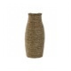 Ваза Home ESPRIT Естествен Тропически 16 x 16 x 40 cm - Вази и Украса за маса