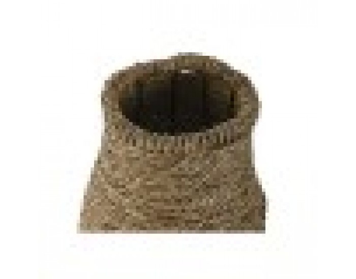 Ваза Home ESPRIT Естествен Тропически 16 x 16 x 40 cm