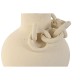 Ваза Home ESPRIT Бял Керамика Каменинов Модерен 22 x 22 x 22 cm Ваза Home ESPRIT Бял Керамика Каменинов Модерен 22 x 22 x 22 cm