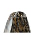 Ваза Home ESPRIT Черен Сметана Кристал Модерен 18 x 12,5 x 42,5 cm Ваза Home ESPRIT Черен Сметана Кристал Модерен 18 x 12,5 x 42,5 cm