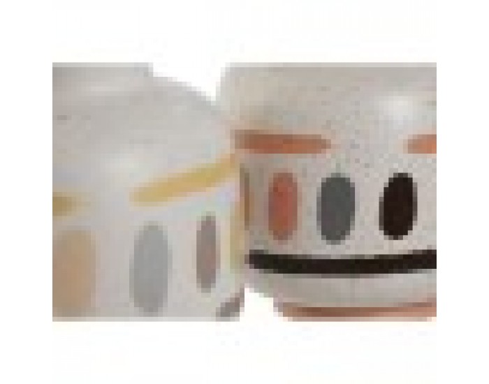 Ваза Home ESPRIT Многоцветен Dolomite 16 x 16 x 22 cm (2 броя)