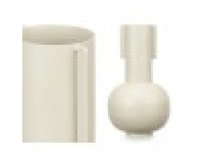 Ваза Светло кафяв Стомана 14 x 28 x 14 cm (6 броя)