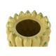 Ваза Home ESPRIT Жълт Керамика Каменинов Тропически 25 x 25 x 38 cm Ваза Home ESPRIT Жълт Керамика Каменинов Тропически 25 x 25 x 38 cm