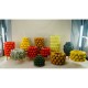 Ваза Home ESPRIT Жълт Керамика Каменинов Тропически 25 x 25 x 38 cm Ваза Home ESPRIT Жълт Керамика Каменинов Тропически 25 x 25 x 38 cm