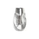 Ваза DKD Home Decor Лице Сребрист Алуминий Модерен (19 x 19 x 31 cm) Ваза DKD Home Decor Лице Сребрист Алуминий Модерен (19 x 19 x 31 cm)