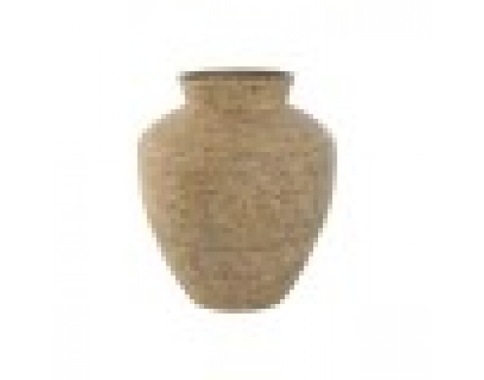Ваза Home ESPRIT Бежов Метал 33 x 33 x 37 cm Ваза Home ESPRIT Бежов Метал 33 x 33 x 37 cm