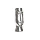 Ваза DKD Home Decor Лице Сребрист Алуминий Модерен (17 x 16 x 36 cm) Ваза DKD Home Decor Лице Сребрист Алуминий Модерен (17 x 16 x 36 cm)