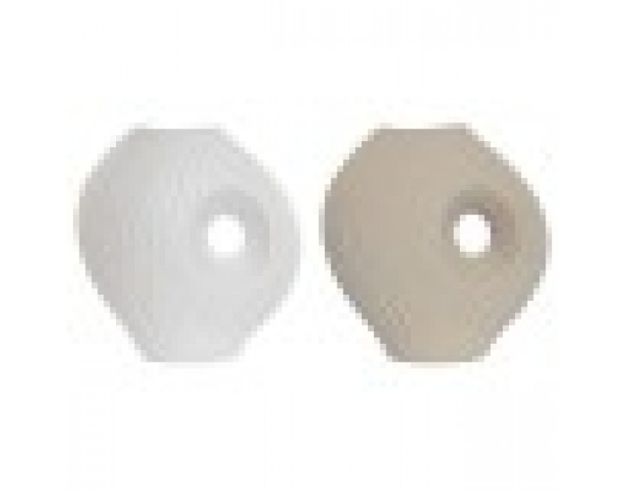 Ваза Home ESPRIT Бял Бежов Каменинов 33 x 15 x 34 cm (2 броя)