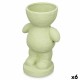 Декоративна фигурка Зелен Dolomite 16 x 25 x 12 cm (6 броя) Ваза Декоративна фигурка Зелен Dolomite 16 x 25 x 12 cm (6 броя) Ваза