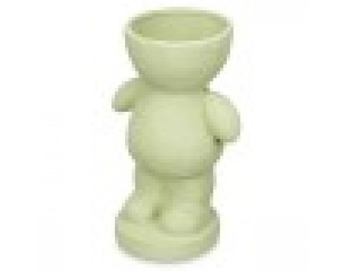 Декоративна фигурка Зелен Dolomite 16 x 25 x 12 cm (6 броя) Ваза Декоративна фигурка Зелен Dolomite 16 x 25 x 12 cm (6 броя) Ваза