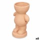 Декоративна фигурка Оранжев Dolomite 16 x 25 x 12 cm (6 броя) Ваза Декоративна фигурка Оранжев Dolomite 16 x 25 x 12 cm (6 броя) Ваза