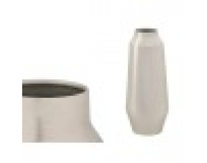 Ваза GiftDecor 10216-SS Сребрист Желязо 18 x 40 x 18 cm (4 броя)