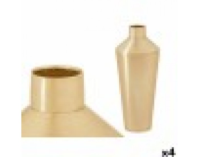 Ваза GiftDecor 10219-SG Златен Желязо 16 x 40 x 16 cm (4 броя)