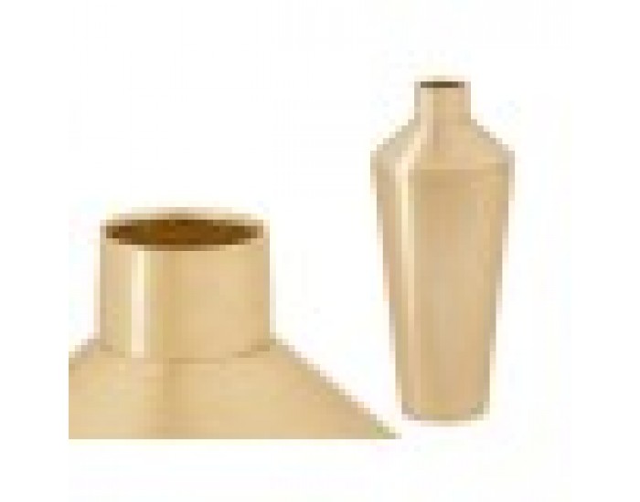 Ваза GiftDecor 10219-SG Златен Желязо 16 x 40 x 16 cm (4 броя)