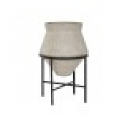 Ваза Home ESPRIT Метал Магнезиев 32,5 x 32,5 x 50 cm - Вази и Украса за маса