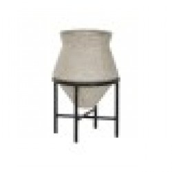 Ваза Home ESPRIT Метал Магнезиев 40 x 40 x 62 cm - Вази и Украса за маса