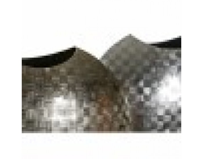 Ваза DKD Home Decor 37 x 14 x 33 cm Сребрист Златен Алуминий Модерен (2 броя)