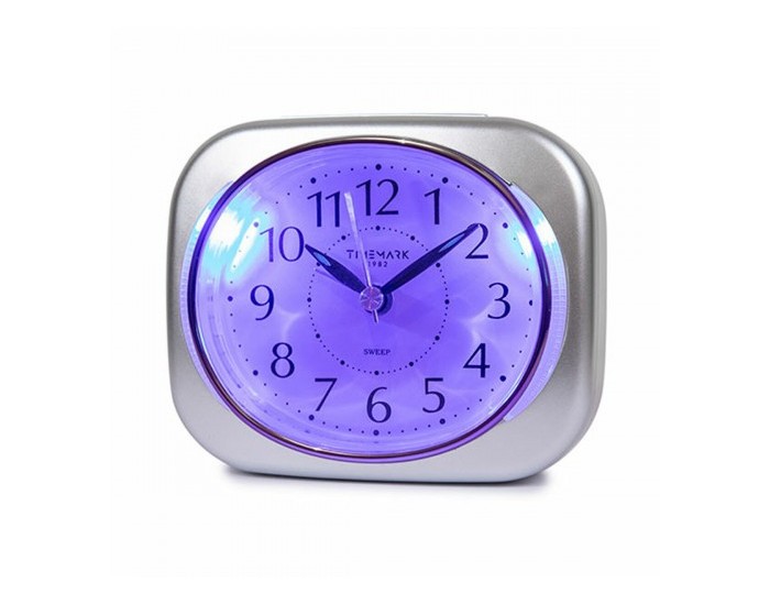 Аналогов будилник Timemark 10 x 8,5 x 4 cm Сребрист Класически Аналогов будилник Timemark 10 x 8,5 x 4 cm Сребрист Класически