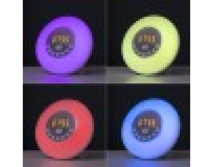 Акумулаторен будилник със симулация на изгрев с високоговорител Sunrilk InnovaGoods