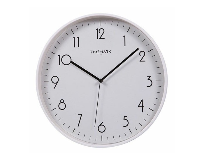 Стенен часовник Timemark Бял (30 x 30 cm) Стенен часовник Timemark Бял (30 x 30 cm)