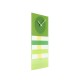 Стенен часовник Nextime 2855GN 38 x 19 cm Стенен часовник Nextime 2855GN 38 x 19 cm