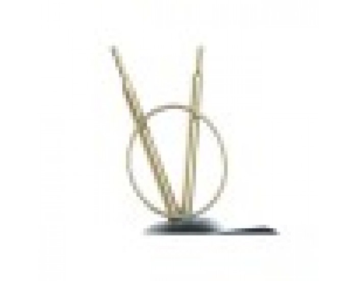 Lauakell DKD Home Decor Кристал Черен Златен Желязо (15.5 x 8.5 x 32 cm)