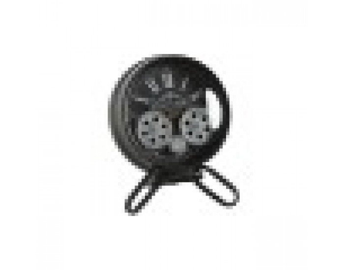 Lauakell Home ESPRIT Черен Сребрист Метал Кристал 16,5 x 11 x 21 cm