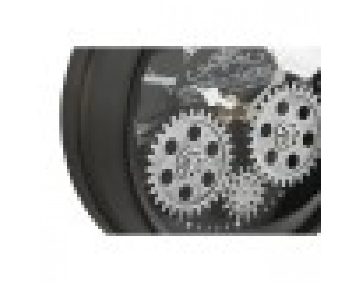 Lauakell Home ESPRIT Черен Сребрист Метал Кристал 16,5 x 11 x 21 cm