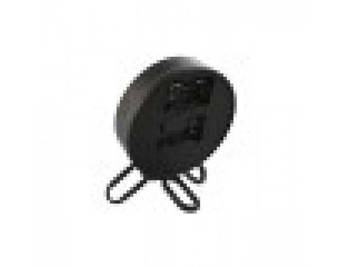 Lauakell Home ESPRIT Черен Сребрист Метал Кристал 16,5 x 11 x 21 cm