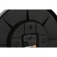 Стенен часовник Home ESPRIT Черен Сив PVC 30 x 4,7 x 30 cm (2 броя)