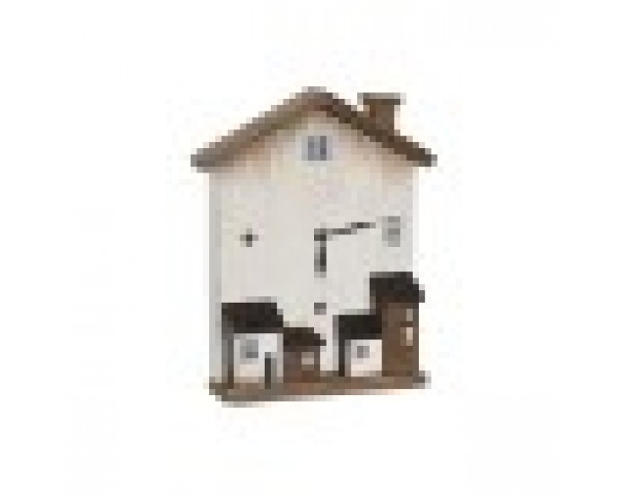 Lauakell DKD Home Decor Бял Къщи (26 x 7 x 31 cm) Lauakell DKD Home Decor Бял Къщи (26 x 7 x 31 cm)