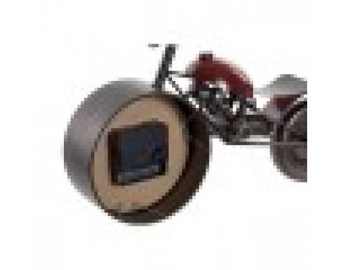 Lauakell Home ESPRIT Червен Метал Кристал Дървен MDF Мото Vintage 32,5 x 10 x 18 cm