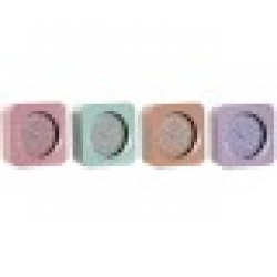 Lauakell Home ESPRIT Зелен Розов Корал Люляк 11 x 4,7 x 11 cm - Часовници за стена и Будилници