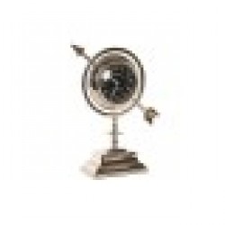 Lauakell DKD Home Decor 23 x 8 x 30 cm Сребрист Алуминий - Сравняване на продукти