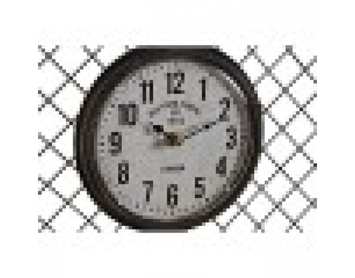 Стенен часовник Home ESPRIT Тъмно сив полипропилен Желязо 93 x 5 x 42 cm Стенен часовник Home ESPRIT Тъмно сив полипропилен Желязо 93 x 5 x 42 cm