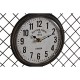 Стенен часовник Home ESPRIT Тъмно сив полипропилен Желязо 93 x 5 x 42 cm Стенен часовник Home ESPRIT Тъмно сив полипропилен Желязо 93 x 5 x 42 cm