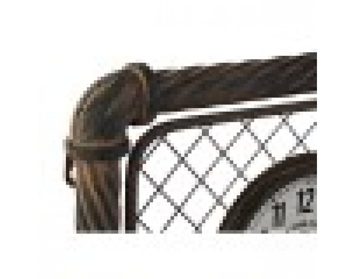 Стенен часовник Home ESPRIT Тъмно сив полипропилен Желязо 93 x 5 x 42 cm Стенен часовник Home ESPRIT Тъмно сив полипропилен Желязо 93 x 5 x 42 cm
