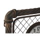 Стенен часовник Home ESPRIT Тъмно сив полипропилен Желязо 93 x 5 x 42 cm Стенен часовник Home ESPRIT Тъмно сив полипропилен Желязо 93 x 5 x 42 cm