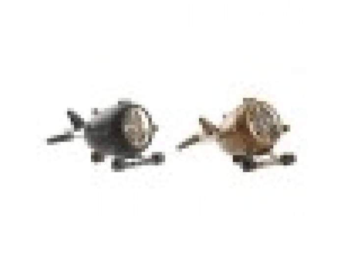 Lauakell DKD Home Decor Самолет Черен Златен Желязо (23 x 16 x 13 cm) (2 броя)