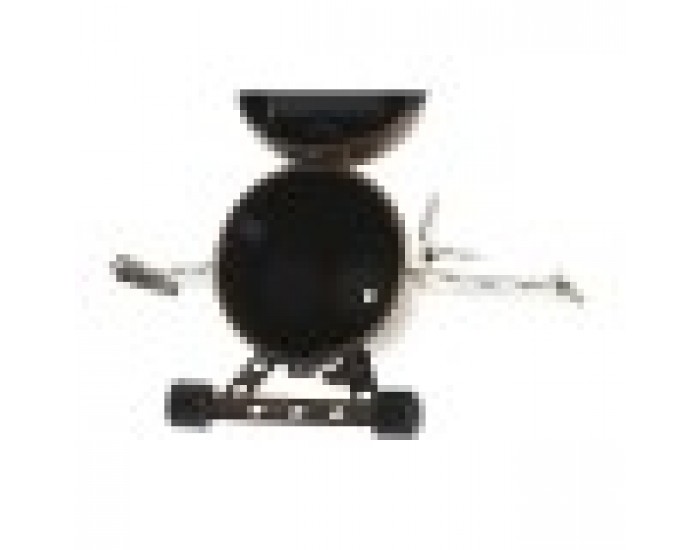 Lauakell DKD Home Decor Самолет Черен Златен Желязо (23 x 16 x 13 cm) (2 броя)