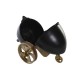 Lauakell DKD Home Decor 20,5 x 20,5 x 21,5 cm Черен Златен Алуминий Смола Колониален Lauakell DKD Home Decor 20,5 x 20,5 x 21,5 cm Черен Златен Алуминий Смола Колониален