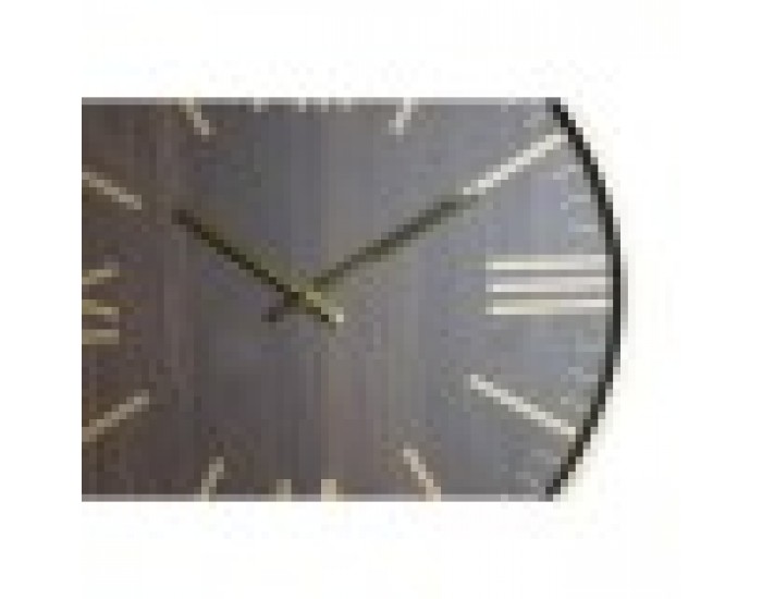 Стенен часовник DKD Home Decor Черен MDF Желязо (40 x 4 x 40 cm)