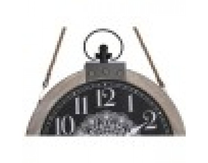 Lauakell DKD Home Decor Черен Бял Желязо Mandala Дървен MDF (40 x 6,5 x 46 cm) (2 броя)