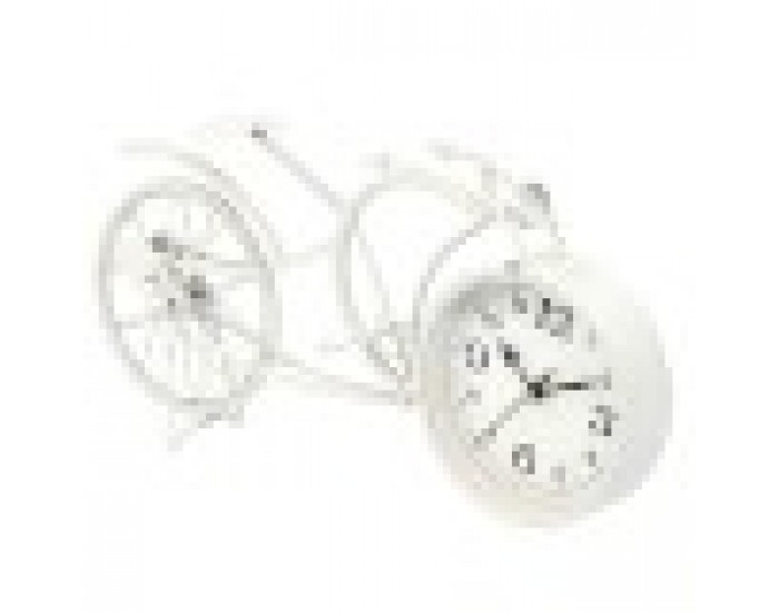 Lauakell Колело Бял Метал 40 x 19,5 x 7 cm (4 броя)