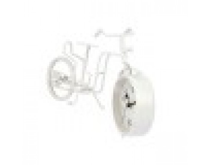 Lauakell Колело Бял Метал 33 x 21 x 4 cm (4 броя)