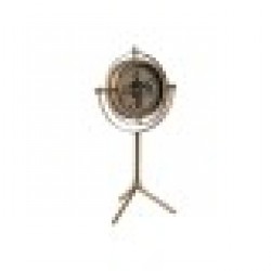 Lauakell Home ESPRIT Златен Метал Кристал 36 X 24 X 66,5 cm - Часовници за стена и Будилници