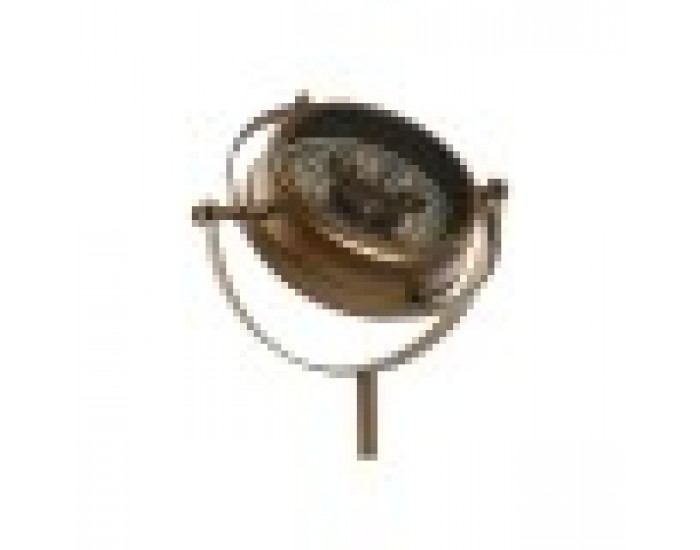 Lauakell Home ESPRIT Златен Метал Кристал 36 X 24 X 66,5 cm